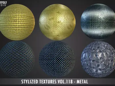 Metal Vol 118 - Stylized Textures Texture