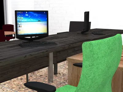 Office Design 3D model