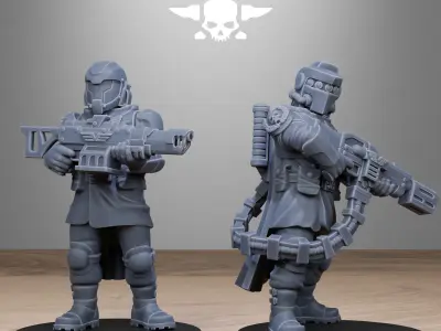 Vaskar Patrol 3D print model