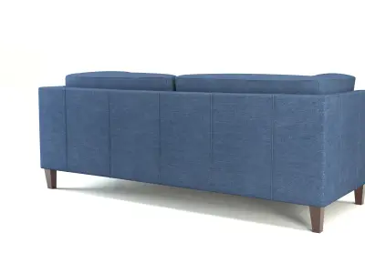 sofa modeling Low-poly 3D model
