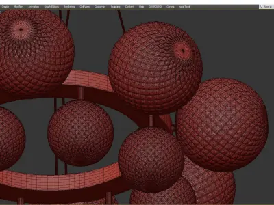 Frappe Low-poly 3D model