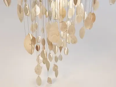 Up In The Clouds Chandelier 3D model