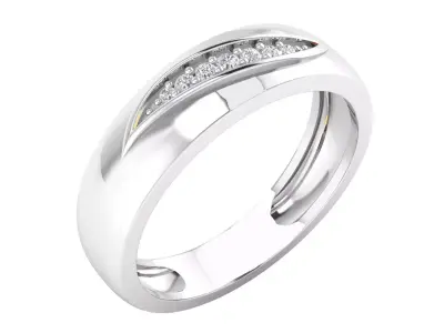 Women Ring Render 3dm STL MTL SLC JCD OBJ FBX Details 3D print model 47