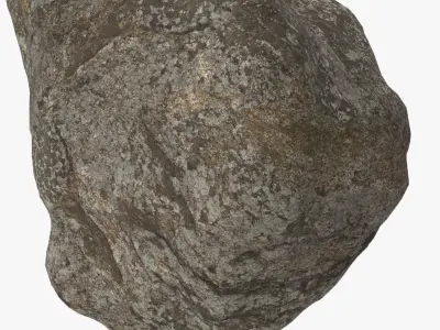 Lowpoly Rock PACK 10 Low-poly 3D model