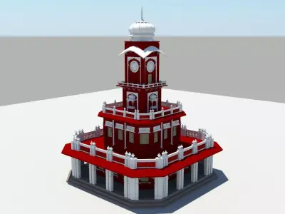Indian Big Ben 3D model