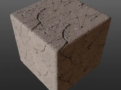 Damage concrete floor Texture