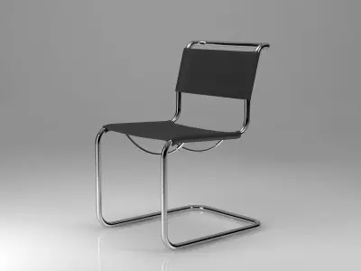 S 33 two chairs 3D model