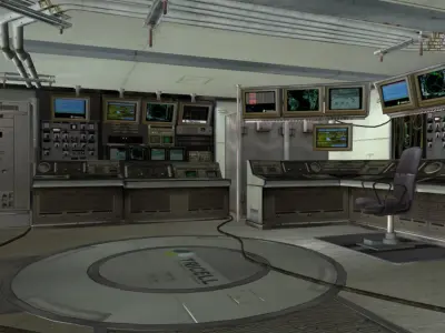 Architectural interior 07 3D model