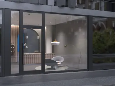 Interior Scene 04 - Retail Store 3D model