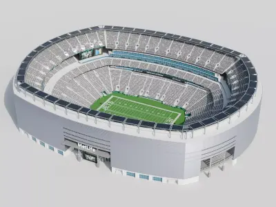 metlife stadium 3D model