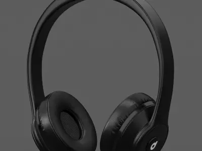 Headphones 3D model 3D model