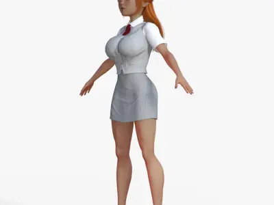 Business Women 3D model