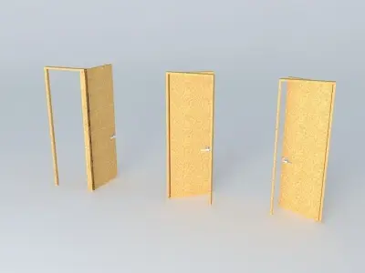 Housing door left and right Free 3D model