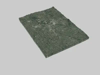 Fort Wayne City Low-poly 3D model