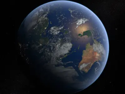  32K Photorealistic Earth 