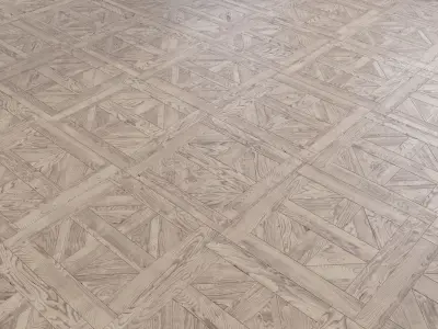 Parquet - Laminate - Wooden floor 6 in 1 Low-poly 3D model