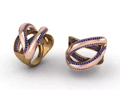 light gram ring-67 3D print model
