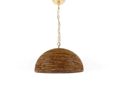 Lilou rattan pendant 3D model