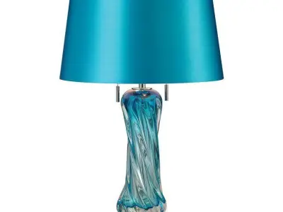 Aurigae Crystal Table Lamp - 3 Colour 3D model