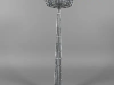 Venus Floor Lamp - Designed by Albino Miranda 3D model