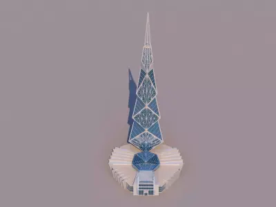 0149 - Future Skyscraper 3D model