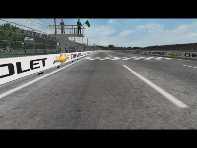 Detroit Belle Isle Grand Prix Game Ready Low-poly 3D model