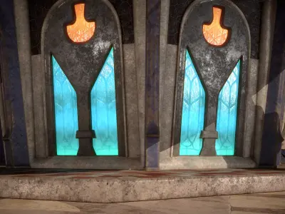 Building 1 Low-poly 3D model