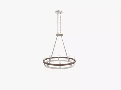 Toltec Lighting Belmont Eight Light Chandeliers 3D model