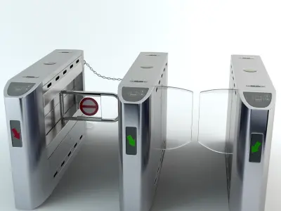 Intelligent Flap Gate 3D model
