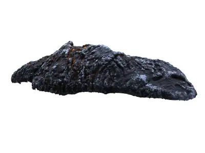 Lava Rock  Low-poly 3D model