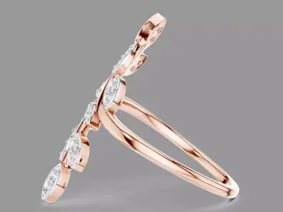  Light Diamond Ring  3D print model