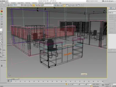 reception room co411 a01 3D model