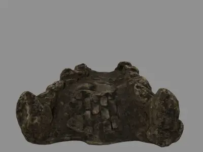 old bridge 07 Low-poly 3D model