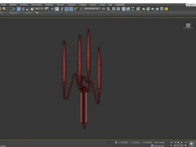  Il Pezzo 3 Wall Sconce Low-poly 3D model