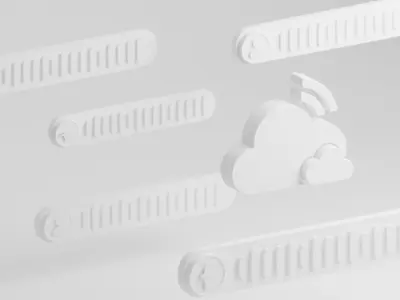 Cloud And Network 3D model