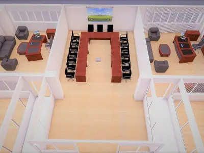 Office Floor 3D model