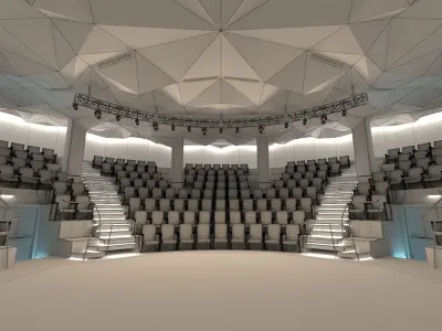Theatre or Concert Hall Vol 2 3D model