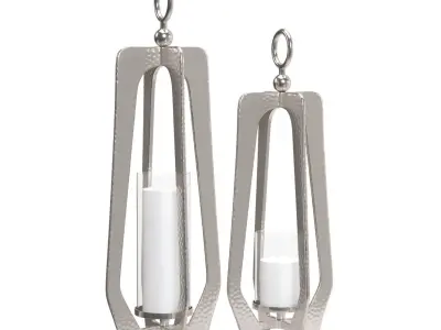 Monroe Lantern PBR 3D model