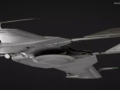 Sci-Fi Spying UAV 3D model