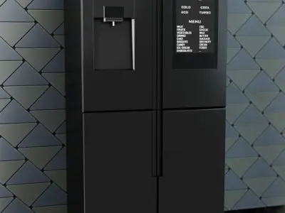 Artel no frost refrigerator 3D model