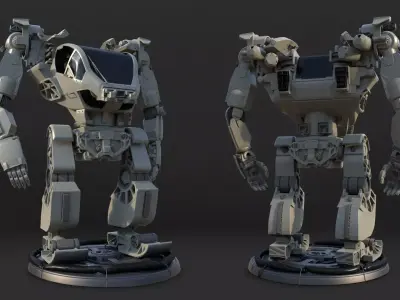 Avatar AMP suit - Mecha Exoskeleton 3D model