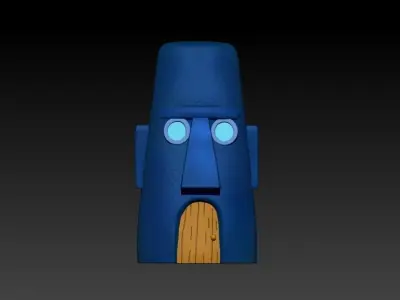 Sponge bob house 3D print model