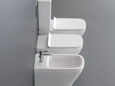 Duravit DuraStyle WC Low-poly 3D model