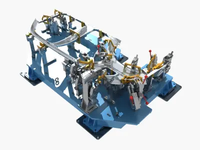 Collection of Industrial Equipment 38 39 40 43 46 47 48 49 3D model