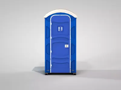 Portable Toilet 3D model