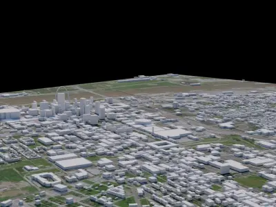 Saint Louis - USA 3D model