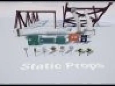 Highway Infrastructure Pack 3D model