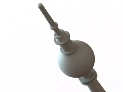 Berlin TV Tower Figurine  Decorative Model 3D print model