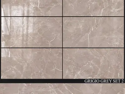 Decovita Grigio Grey 600x1200 Set 2 3D model