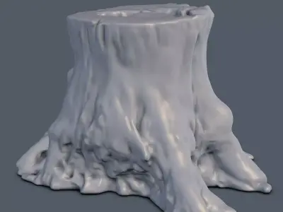 Tree Trunk 3D print model
